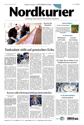 Cover of Vorpommern Kurier (Jarmen Loitz)