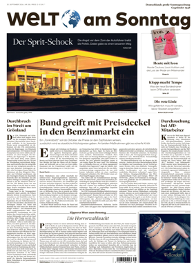 Cover of Welt am Sonntag