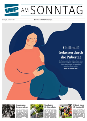 Cover of Westfalenpost (WP am Sonntag)