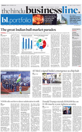 Cover of BusinessLine (Bangalore)