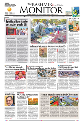 Cover of Kashmir Monitor
