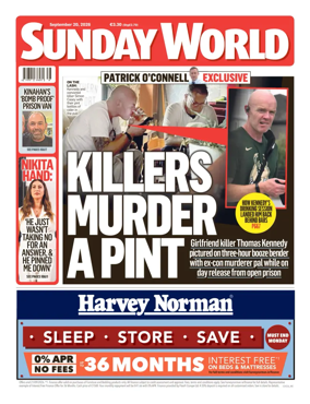 Cover of Sunday World (Ireland)