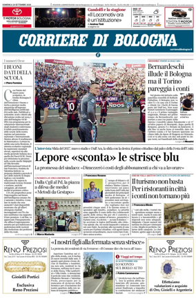 Cover of Corriere di Bologna