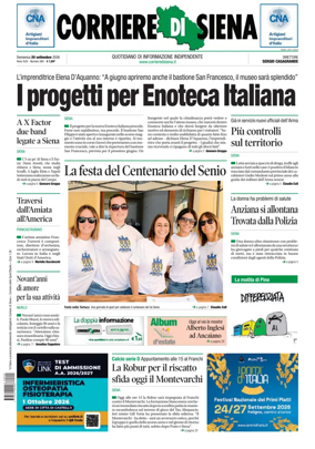 Cover of Corriere di Siena