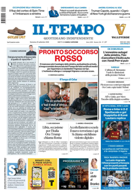 Cover of Il Tempo (Nazionale)