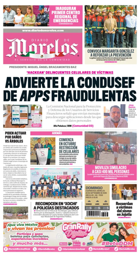 Cover of Diario de Morelos