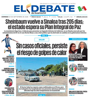 Cover of El Debate de Guamuchil