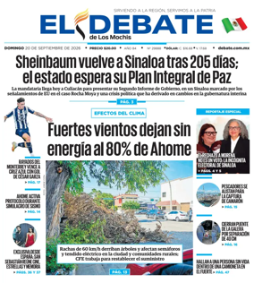 Cover of El Debate de Los Mochis