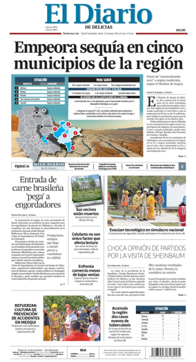 Cover of El Diario de Delicias