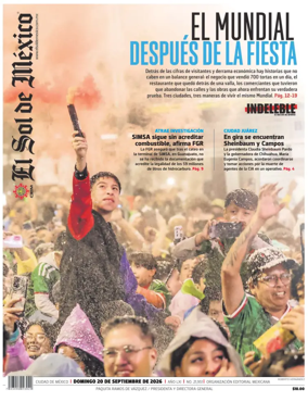 Cover of El Sol de Mexico