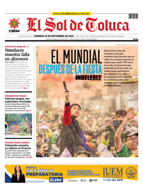 Cover of El Sol de Toluca