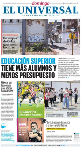 Cover of El Universal