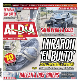 Cover of Periodico Al Dia (Leon)
