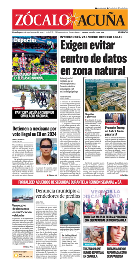 Cover of Zocalo Acuna