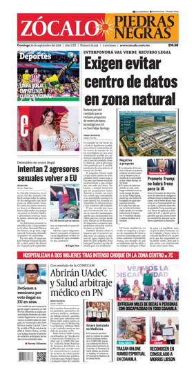 Cover of Zocalo Piedras Negras