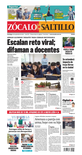 Cover of Zocalo Saltillo