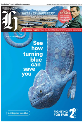 Cover of Herald on Sunday