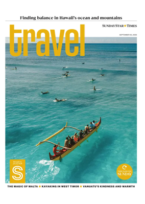 Cover of Sunday Star Times Travel
