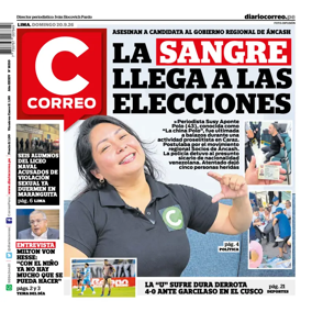 Cover of Diario Correo