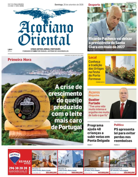 Cover of Acoriano Oriental
