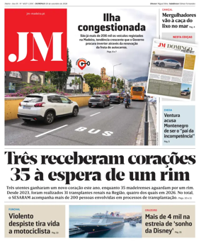 Cover of Jornal Madeira