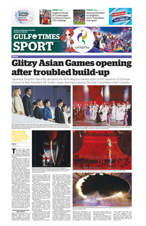 Cover of Gulf Times Sport