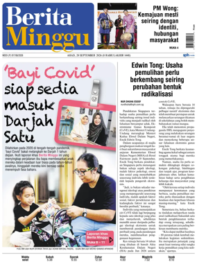 Cover of Berita Minggu-Singapore