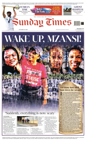 Cover of Sunday Times