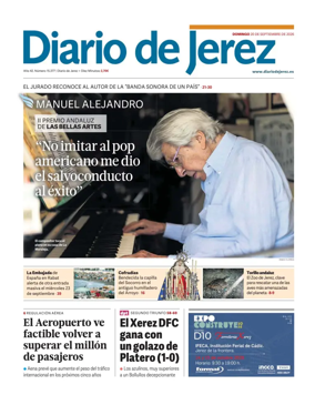 Cover of Diario de Jerez