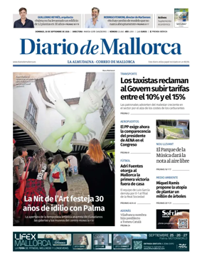 Cover of Diario de Mallorca