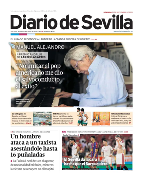 Cover of Diario de Sevilla