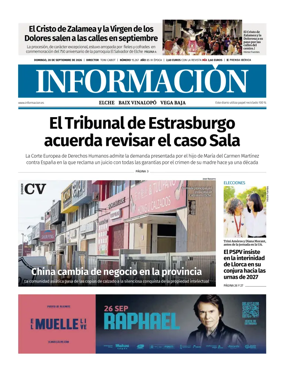 Cover of Diario Informacion (Elche y Vega Baja)