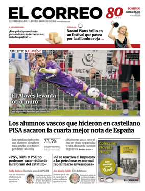 Cover of EL Correo (Alava)