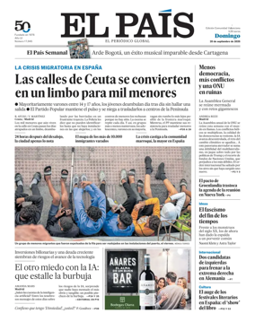 Cover of EL PAIS Valencia