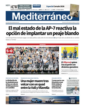 Cover of El Periodico Mediterraneo