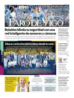 Cover of Faro de Vigo