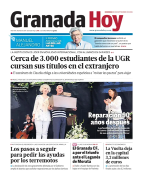 Cover of Granada Hoy