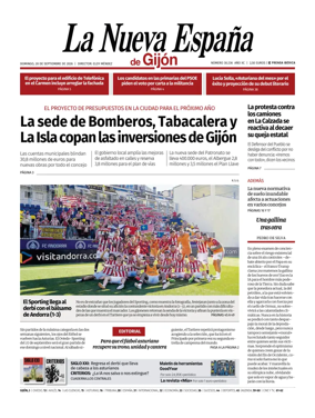 Cover of La Nueva Espana (Gijon)