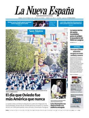 Cover of La Nueva Espana (Oviedo)