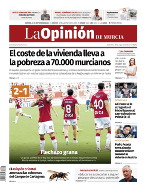 Cover of La Opinion de Murcia