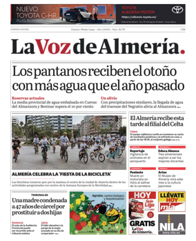 Cover of La Voz de Almeria