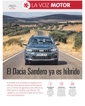 Cover of La Voz de Galicia (Lugo) - Motor