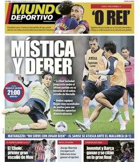 Cover of Mundo Deportivo (Gipuzkoa)