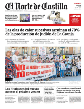 Cover of Norte de Castilla (Segovia)
