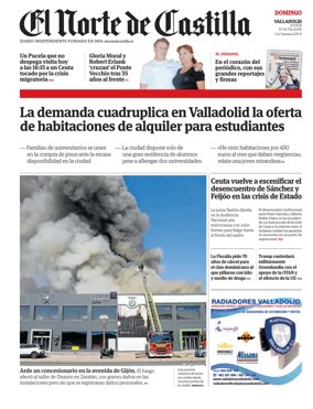Cover of Norte de Castilla (Valladolid)