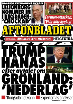 Cover of Aftonbladet