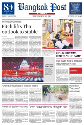 Cover of Bangkok Post