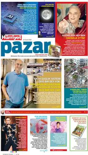Cover of Hurriyet - Pazar
