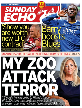 Cover of Liverpool Echo