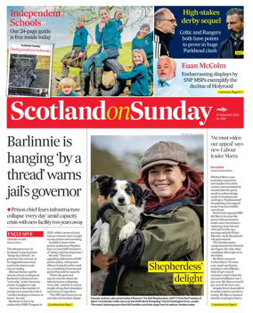 Cover of Scotland on Sunday
